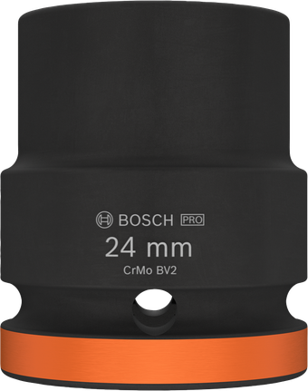 Bosch PRO Impact Socket 3/4 inci 24 mm untuk pengencangan tugas berat.